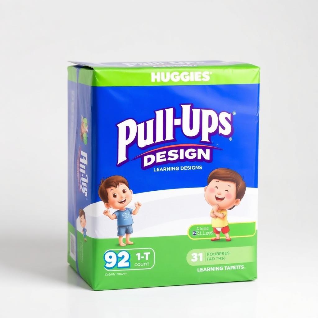 Huggies Pull-Ups Learning Designs Boys 3T-4T — 92 count
