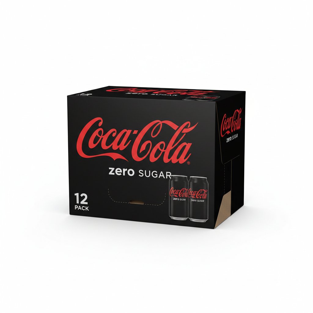 Coca-Cola Coca-Cola Zero Sugar Cans — 12 fl oz × 12 pack