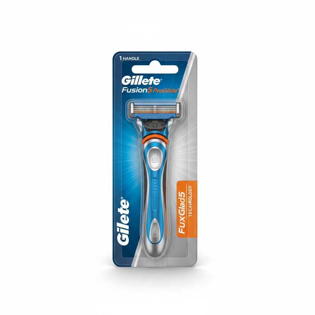 Gillette Fusion5 ProGlide Razor Handle + 1 Cartridge — 1 handle + 1 cartridge