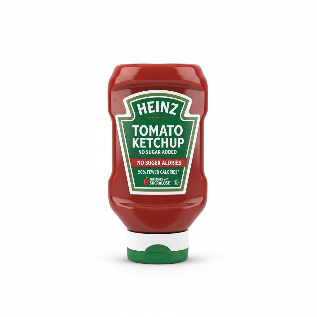 Heinz Tomato Ketchup No Sugar Added — 29 oz bottle