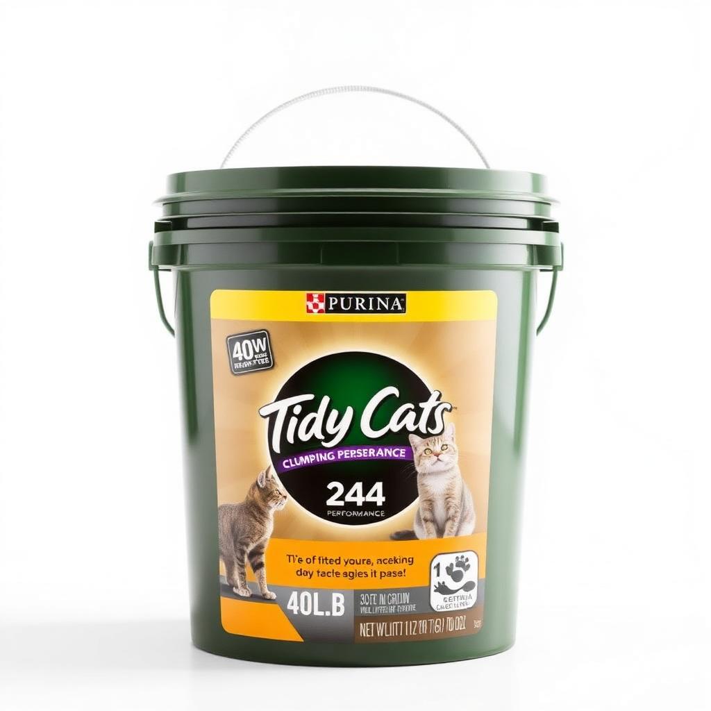 Purina Tidy Cats 24/7 Performance Clumping Litter — 40 lb pail