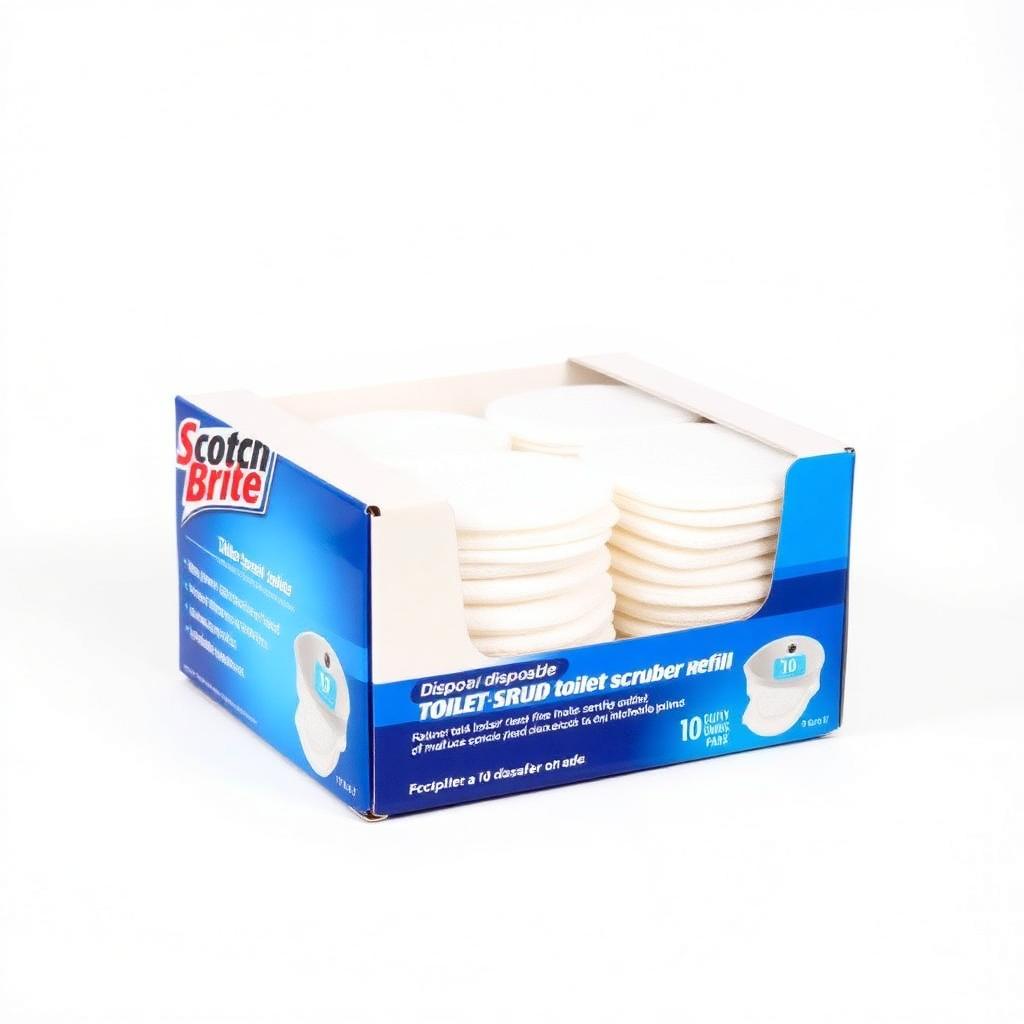 Scotch-Brite Disposable Toilet Scrubber Refill — 10 count