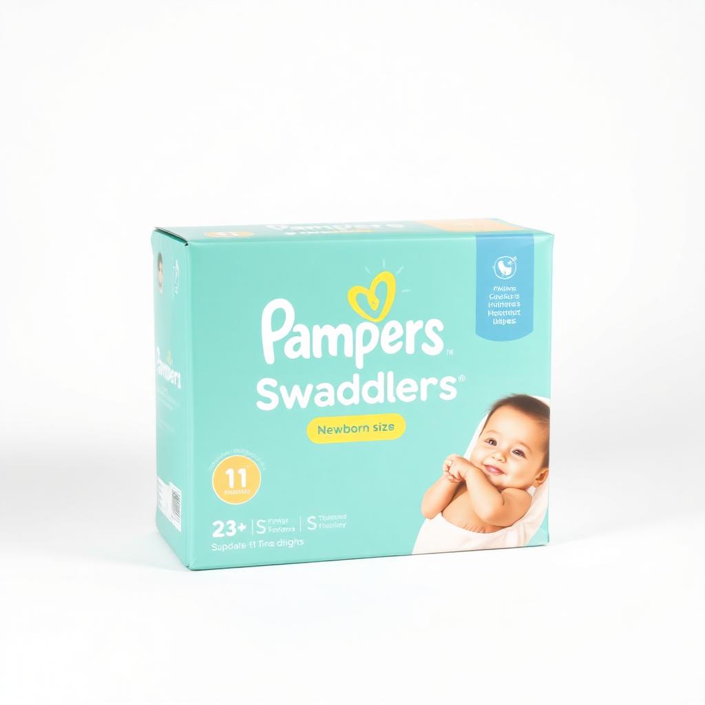 Pampers Swaddlers Newborn Diapers Size 1 — 84 count