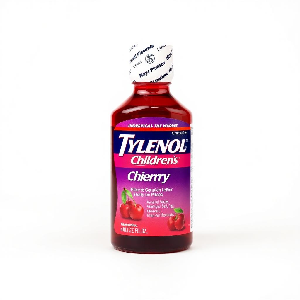 Tylenol Children's Oral Suspension Cherry — 4 fl oz