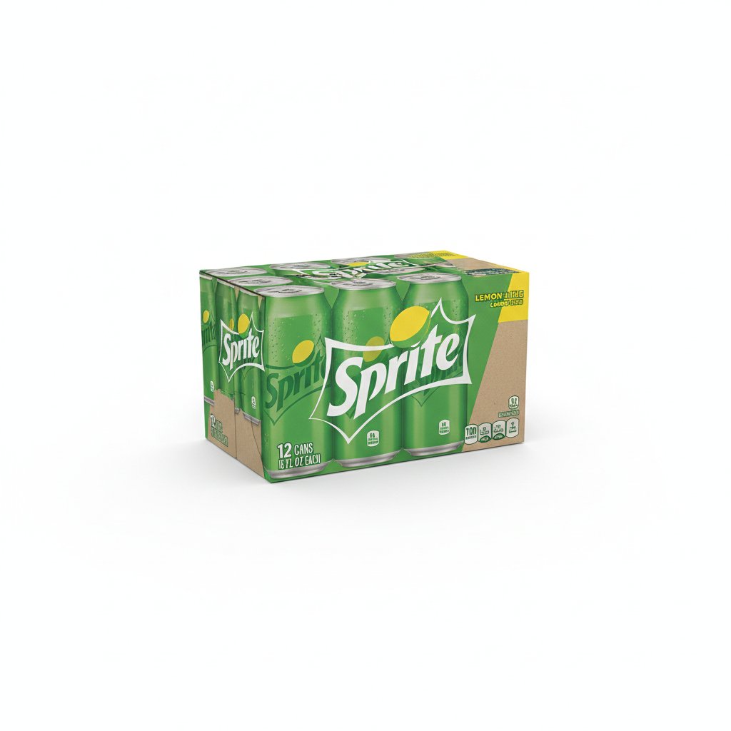 Coca-Cola Sprite Lemon Lime Cans — 12 fl oz × 12 pack
