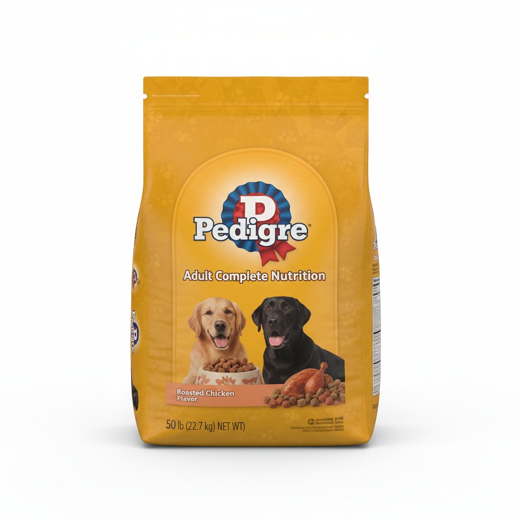 Pedigree Adult Complete Nutrition Roasted Chicken — 50 lb bag