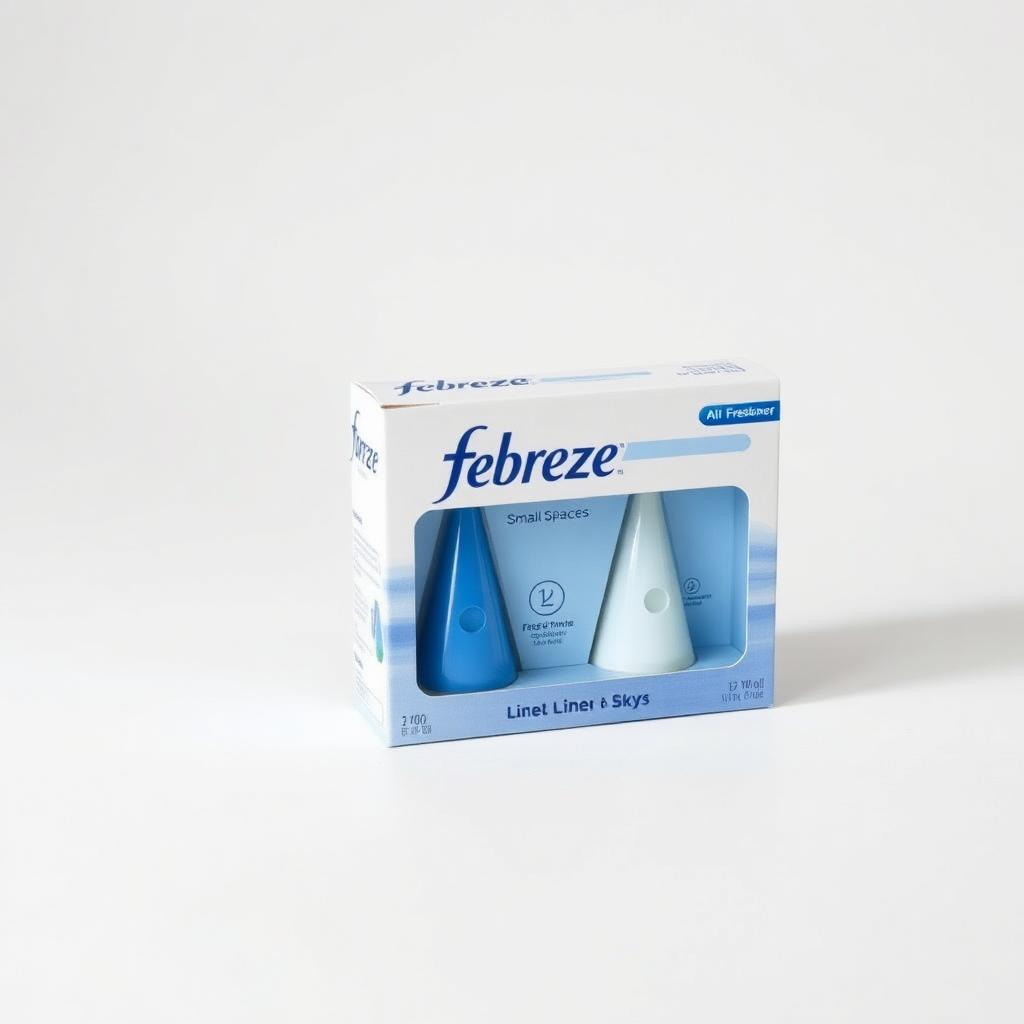 Febreze Small Spaces Linen & Sky — 0.25 oz (2 pack)