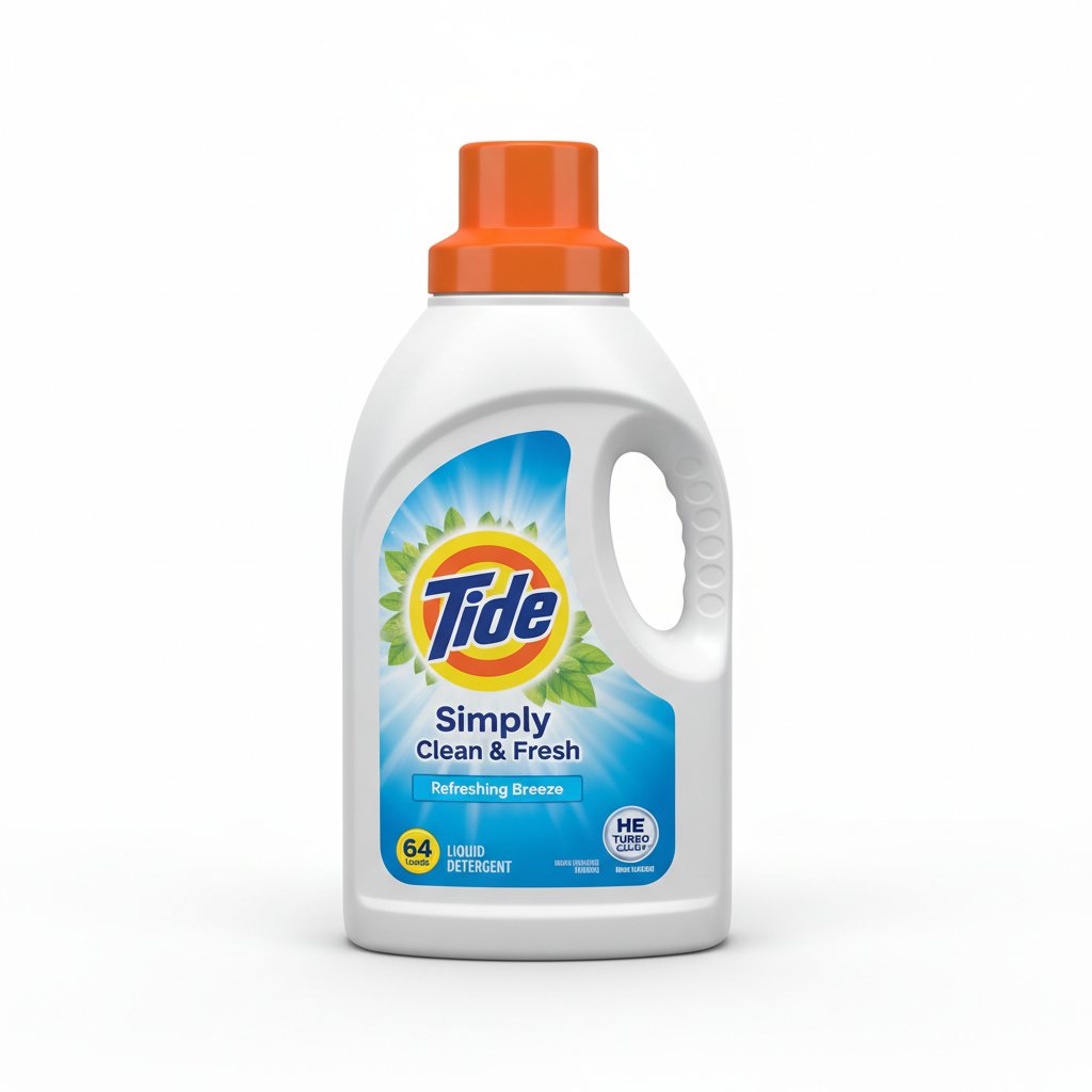 Tide Simply Clean & Fresh Refreshing Breeze — 89 fl oz (64 loads)