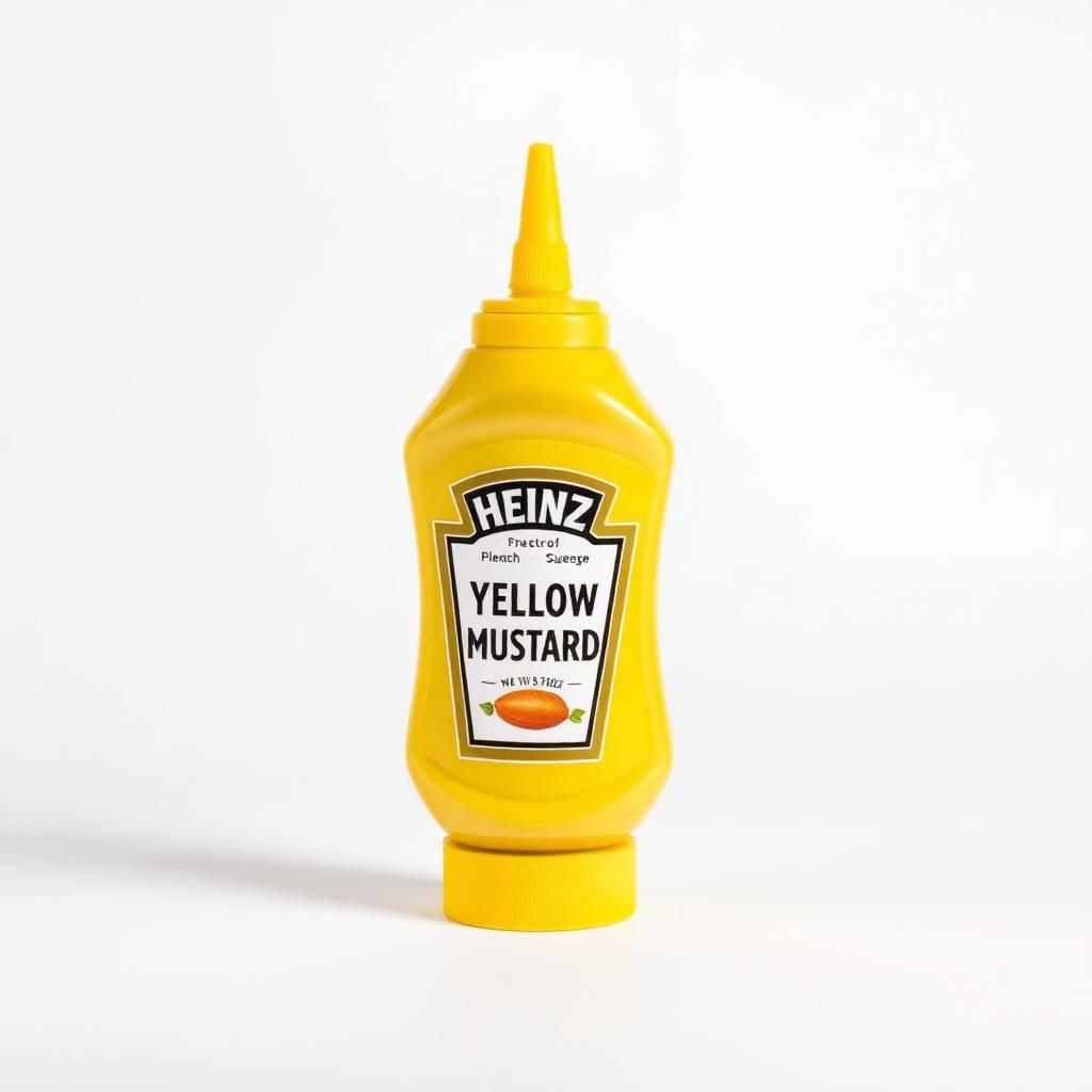 Heinz Yellow Mustard — 14 oz bottle