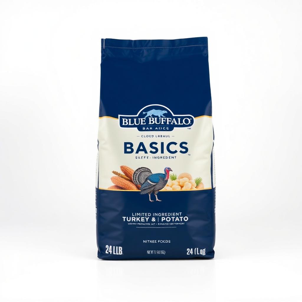 Blue Buffalo Basics Limited Ingredient Turkey & Potato — 24 lb bag
