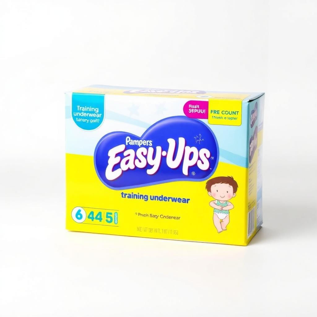 Pampers Easy Ups Training Underwear 4T-5T — 84 count