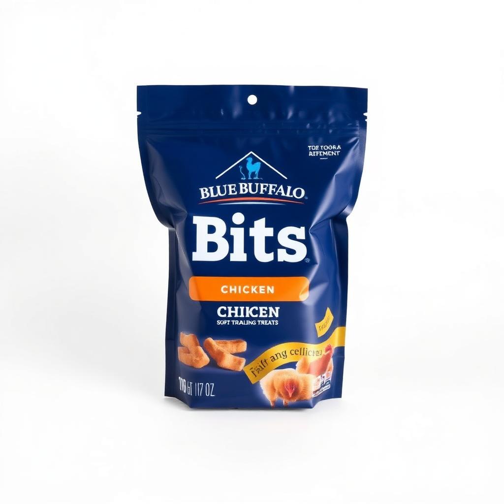 Blue Buffalo Bits Soft Training Treats Chicken — 19 oz bag