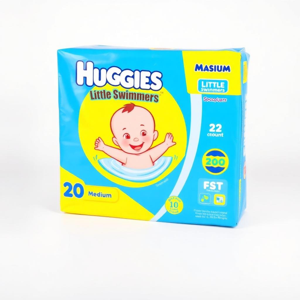 Huggies Little Swimmers Swim Diapers Medium — 20 count