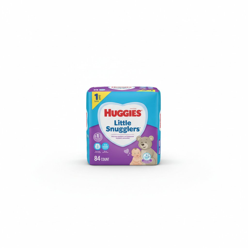 Huggies Little Snugglers Diapers Size 1 — 84 count