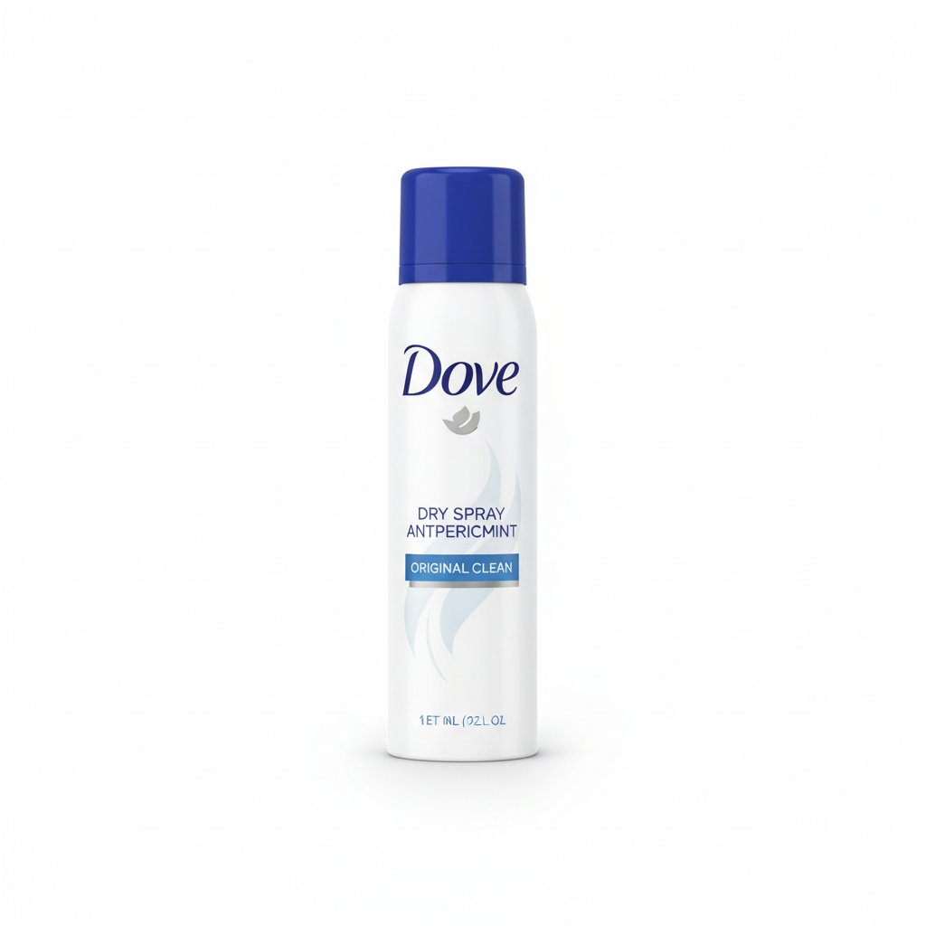 Dove Dry Spray Antiperspirant Original Clean — 3.8 oz