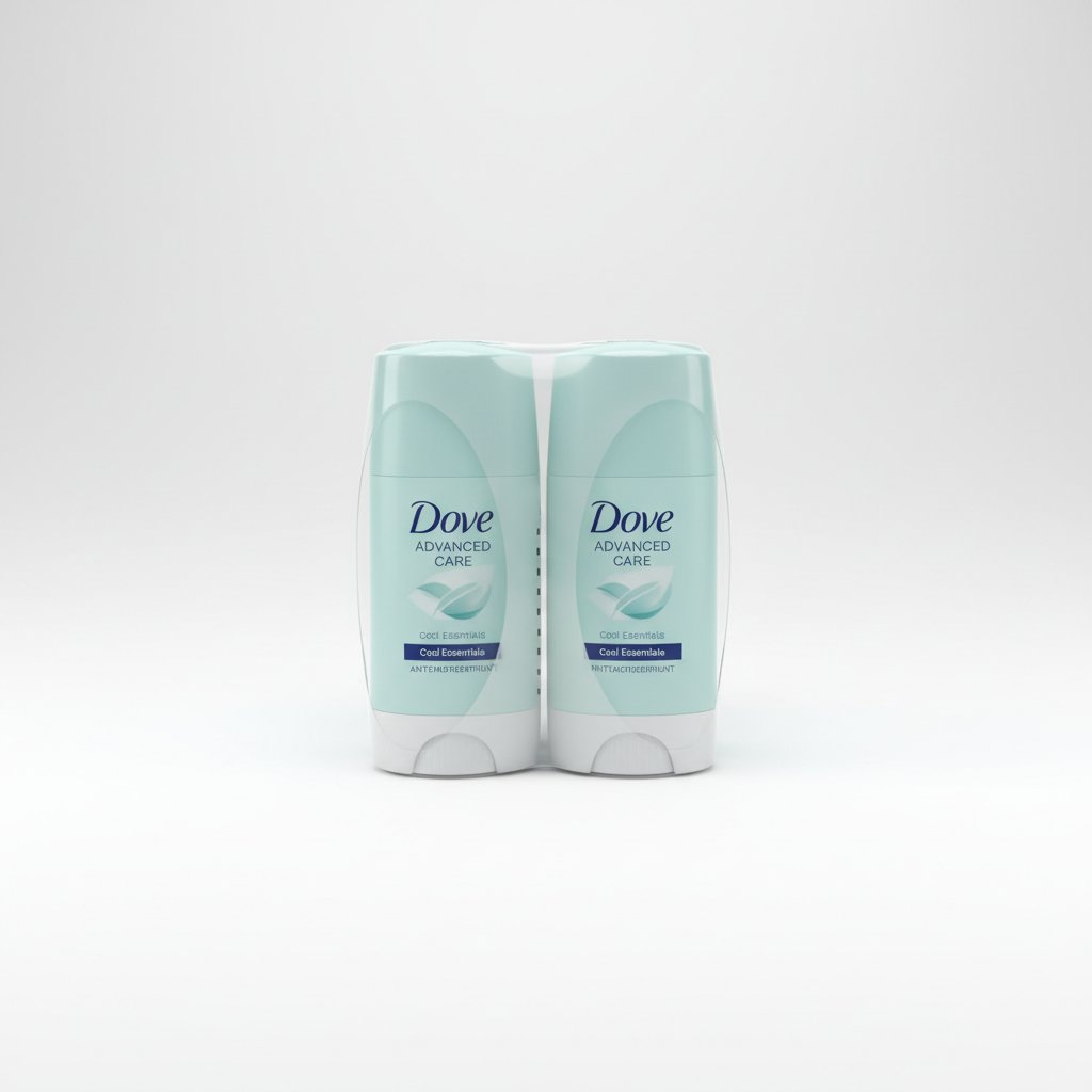 Dove Advanced Care Antiperspirant Cool Essentials — 2.6 oz × 4 pack