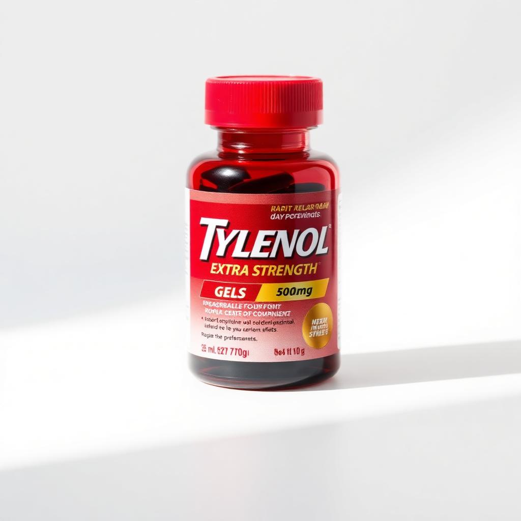 Tylenol Extra Strength Rapid Release Gels 500mg — 225 count