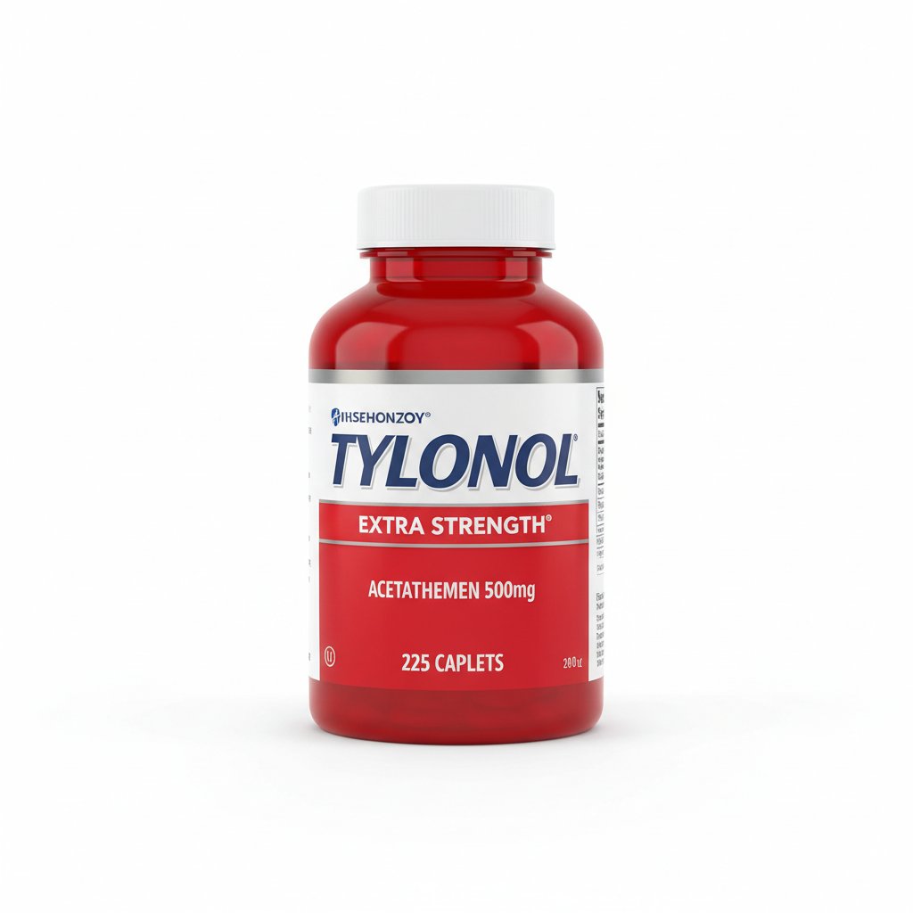 Tylenol Extra Strength Acetaminophen 500mg Caplets — 225 count