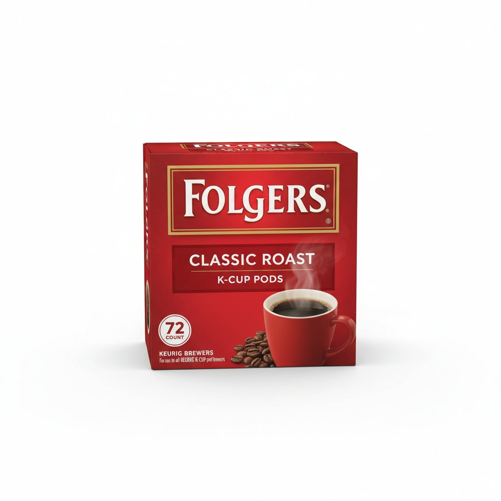 Folgers Classic Roast K-Cup Pods — 72 count
